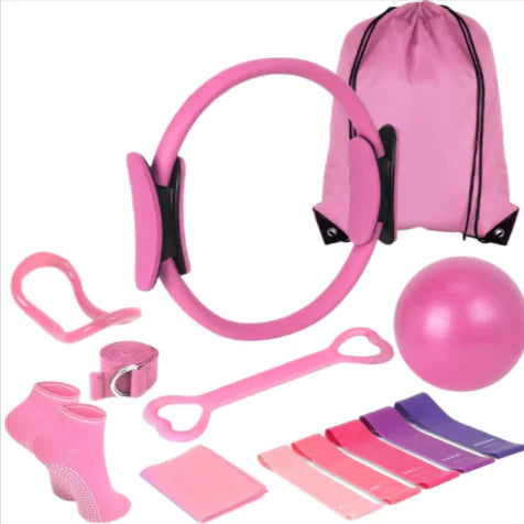 yoga and pilates set
