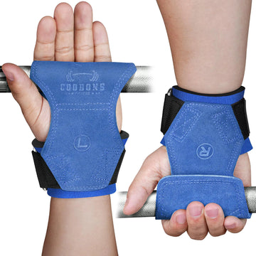 Lifting Wrist Straps for Weightlifting  Double Layer Leather Wraps