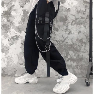 Men's Cargo Joggers - Autumn Casual Streetwear Pants