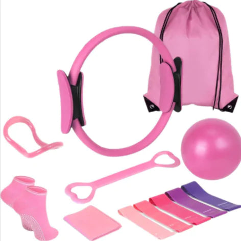 yoga and pilates set